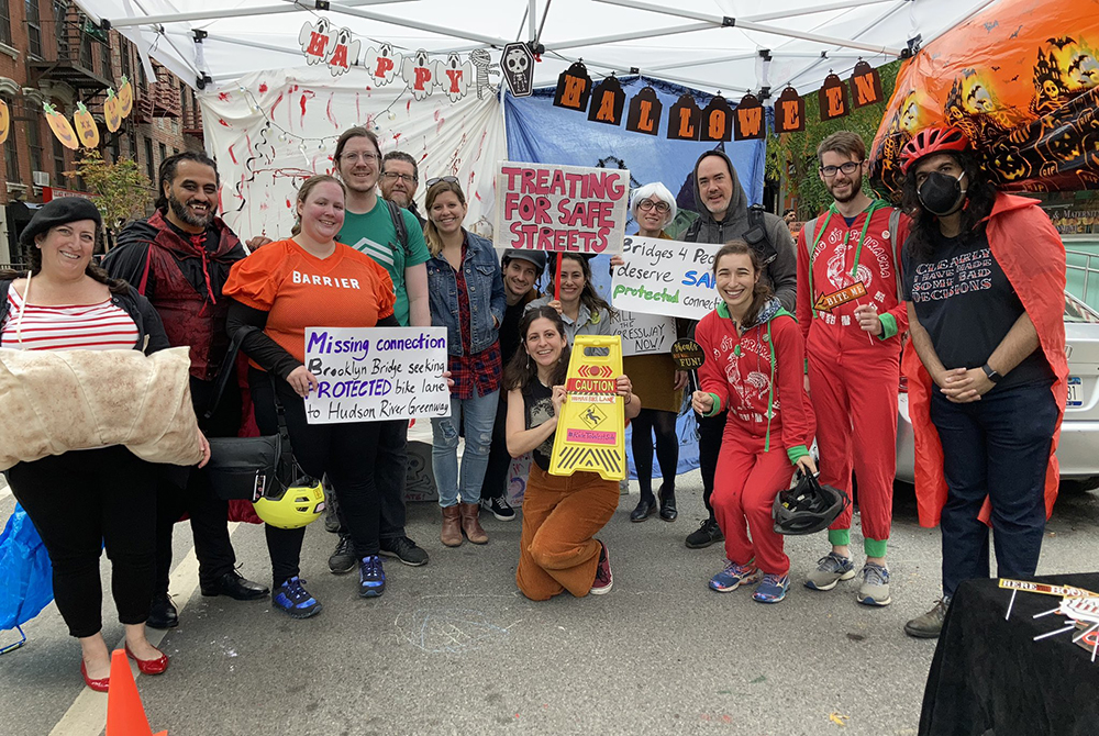 Bridges 4 People at the Loisaida Open Streets Halloween Photo-BOO-th